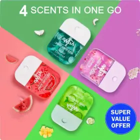 United Scents 191554603516 Wish Liquid Hand Sanitizer Spray 1.2oz With Bag Pocket Bottle