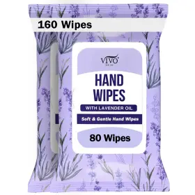 682698588970 VIVO Lei Lavender Wipes Car Sanitizing Clean