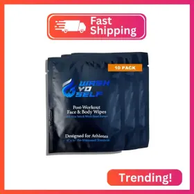 BDY-10 WASH-YO-SELF Body Wipes Disposable Kids