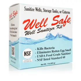 C21000 WELL SAFE Sanitizer Water Purification Wells Storage