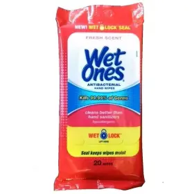 04819 WET ONES Antibacterial Wipes Scent