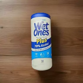 076155R WET ONES Sanitizing Wipes Alcohol