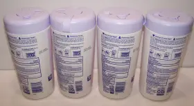 076828138539 WET ONES Pack Antibacterial Wipes Lavender Scent #2