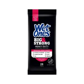 076828141256 WET ONES Big Wipes Antibacterial Hypoallergenic #2