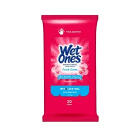 649684684443 WET ONES Pack Antibacterial Wipes Scent