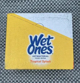 76828 WET ONES Wipes Travel Antibacterial Expires