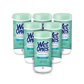 ZC1A27584 WET ONES Sensitive Skin Wipes Fragrance Canister