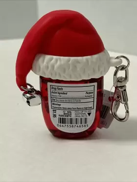 Santa-hat WHITE BARN CANDLE COMPANY BATH BODY WORKS Pocketbac #3
