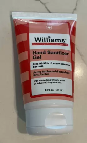 011509303196 WILLIAMS Box Bottles Sanitizer Gel Antibacterial #2