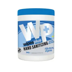 083426000021 WIPESPLUS Sanitizing Wipes Canister Alcohol