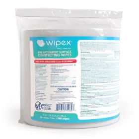 WX71989SDR WIPEX Disinfecting Wipes Workout Surfaces Gyms