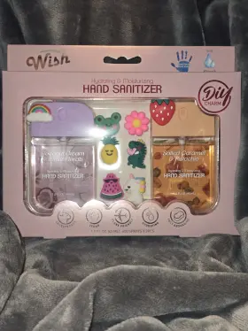 04023 WISH Hydrating Moisturizing Vegan Sanitizer Charm Set