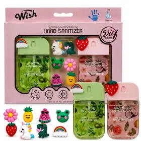 Wish 726084545298 Hand Sanitizer Spray With Charms 2 Pack Gift Set Travel Size Cute - Girls K