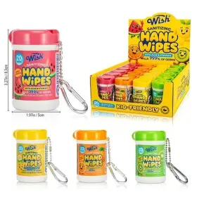 OL69301 WISH Hydrating Sanitizing Wipes Key Chain