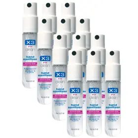 10020 X3 CLEAN Mini Sanitizer Spray Alcohol Fragrance Pocket