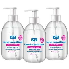 10050 X3 CLEAN Foaming Sanitizer Alcohol Fragrance
