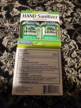 325976 XTRACARE Antibacterial Sanitizer Moisturizes Vitamin #2