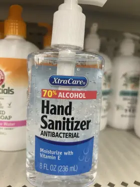 Xtracare 325981 6 Hand Sanitizer 70% Alcohol Antibacterial With Vitamin E 8 Fl Oz