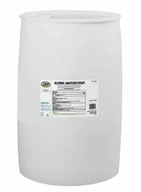 90085 ZEP Alcohol Sanitizer Refill Drum