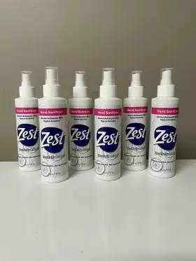 12P8001 ZEST Pack Sanitizer Spray Bottle Topical Solution