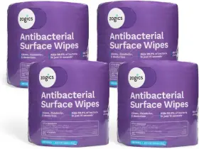 705353570285 ZOGICS Antibacterial Wipes Disinfecting Cleaning