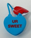 New Bath & Body Works Ur Sweet Heart Blue Pocketbac Holder Hand Sanitizer Case. Fixed Price $11.99.