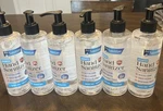 Pro Sanitize Hand Sanitizer Lot Of 6 Bottles 8 Oz Each Easy Pump New. Fixed Price $19.99.
