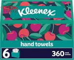 Kleenex Disposable Paper Hand Towels, 6 Boxes, 60 Tissues Per Box (360 Total Tis. Fixed Price $26.33.