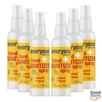 Everyone Hand Sanitizer Sprays - Coconut Lemon 2oz/6pk. Fixed Price $27.35.