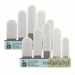 Evridwear Polypropylene Finger Cots, Reusable Toe Thumb Protector (10 Pcs). Fixed Price $12.99.