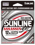 Sunline Assassin Fc Fluorocarbon Fishing Line Clear 225 Yd. Fixed Price $28.55.
