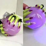 Bath & Body Works Purple Led Crystal Ball Witch Hand Light Up Pocketbac Holder. Fixed Price $19.50.