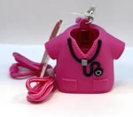 Bath & Body Works Medical Field Scrub Pb Pal Holder Pink With Strap And Id Badge. Fixed Price $26.95.