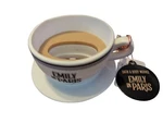 New Bath & Body Works Emily In Paris Latte Cup Pocketbac Holder Hand Sanitizer. Fixed Price $9.98.