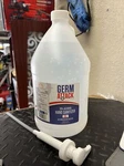 Germ Attack Hand Sanitizer Gel 1 Gallon Moisturizing Aloe Vera Usa 70% Alcohol. Fixed Price $35.00.