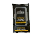 Charcoal Face & Body Cleansing Wipes With Aloe Chamomile 60 Ct (13 Packs). Fixed Price $11.99.