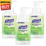 Advanced Hand Sanitizer Naturals Foam With Plant-based Ethanol, 10 Fl Oz Pu. Fixed Price $32.11.