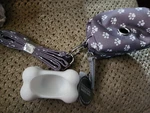 Bath And Body Works Pocketbac Holder Wearable Doggie Clean-up Bags Dog Lanyard. Fixed Price $16.95.