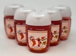5 Bath Body Works Snowy Peach Berry Pocketbac Anti Bacterial Hand Gel Sanitizer. Fixed Price $12.99.