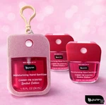 Qty 3 B Pure Moisturizing Hand Sanitizers Cherry Pie Scent With Glitter Case. Fixed Price $15.99.
