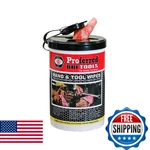 Proferred T99001 Heavy Duty Hand & Tool Wipes - 82 Pack Degreasing Work Surface. Fixed Price $43.42.