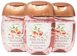 Bath & Body Works Pocketbac Hand Gel Sanitizer Antibac Pink Peach Blossom 3pc. Fixed Price $13.26.