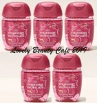 Bath & Body Works / Strawberry Snowflakes Pocketbac Hand Gel 5 Pack. Fixed Price $16.95.