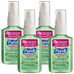 Purell Instant Hand Sanitizer W/ Aloe Scent, 2 Oz Travel Size Bottle (4 Count). Fixed Price $22.99.