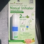 5x Salt Range Himalayan Pink Mint Nasal Inhaler Non-medicated 2-in-1 2ml. Fixed Price $17.88.