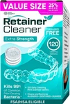 Weiss Naturals Retainer Cleaner Tablets, 1 Count (pack Of 120), Blue. Fixed Price $42.94.