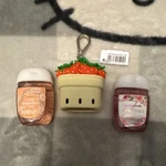 Bath & Body Works Hand Sanitizer Holder With Sanitizers. Fixed Price $15.00.