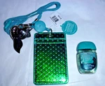 Bath & Body Works Mermaid Tail Lanyard Pocket *bac Holder + Ariel Hand Gel. Fixed Price $19.99.