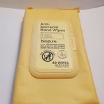3 Pack Of Biopure Anti-bacterial Hand Wipes - Honey Wild Flower Scent, 120 Ct.. Fixed Price $14.00.