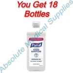 *18-bottles* Purell Advanced Hand Sanitizer 16 Oz Gel Flip Top Bottle 9636-12-s. Fixed Price $39.99.